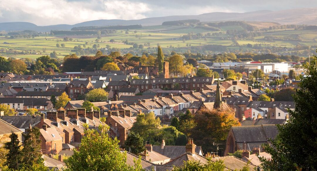 Penrith viewed from the Beacon. Home to many accountancy offices
